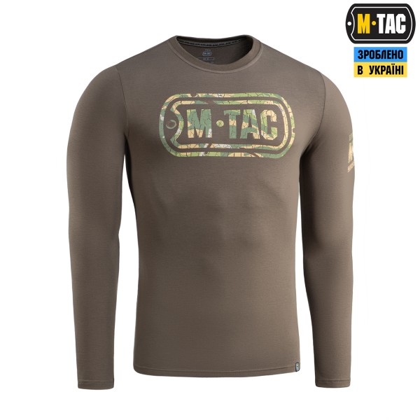 M-Tac футболка Logo довгий рукав Dark Olive - 80067048 M-Tac футболка Logo довгий рукав Dark Olive - 80067048