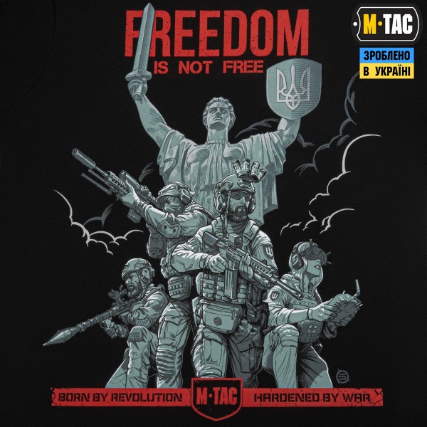 M-Tac футболка Freedom Black - 80072002 M-Tac футболка Freedom Black - 80072002