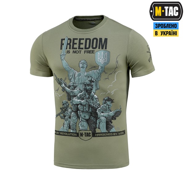 M-Tac футболка Freedom Light Olive - 80072038