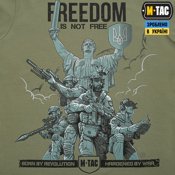 M-Tac футболка Freedom Light Olive - 80072038 M-Tac футболка Freedom Light Olive - 80072038