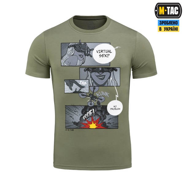 M-Tac футболка Comics Drone Girl Light Olive - 80074038-S M-Tac футболка Comics Drone Girl Light Olive - 80074038-S