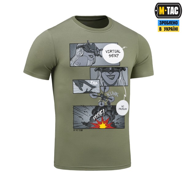 M-Tac футболка Comics Drone Girl Light Olive - 80074038-S M-Tac футболка Comics Drone Girl Light Olive - 80074038-S