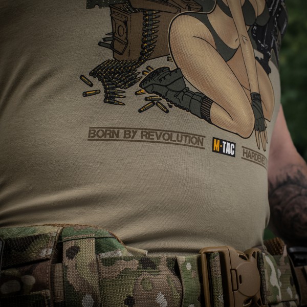 M-Tac футболка Лента за лентою Tan - 80077003-XS M-Tac футболка Лента за лентою Tan - 80077003-XS