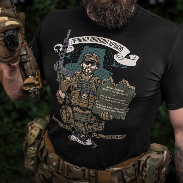 M-Tac футболка Заповіді стрільця Black - 80080002 M-Tac футболка Заповіді стрільця Black - 80080002