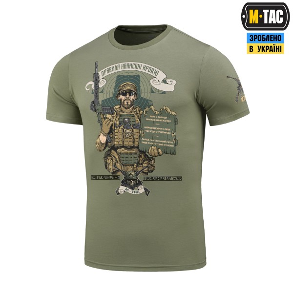 M-Tac футболка Заповіді стрільця Light Olive - 80080038