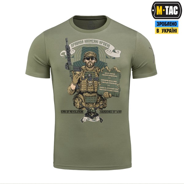 M-Tac футболка Заповіді стрільця Light Olive - 80080038