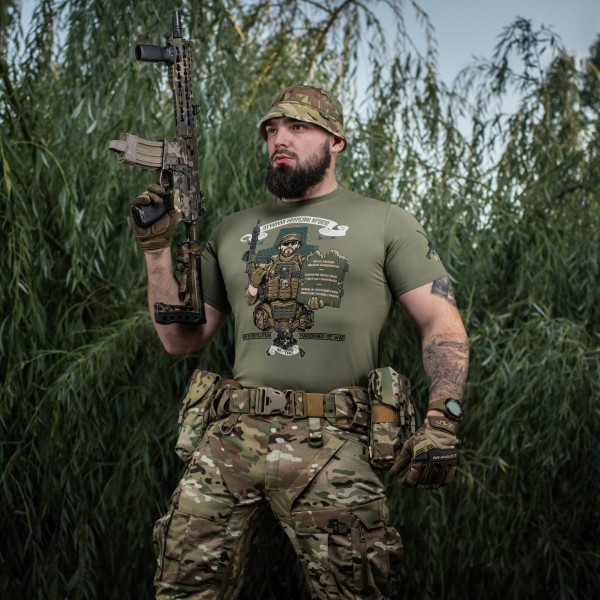 M-Tac футболка Заповіді стрільця Light Olive - 80080038