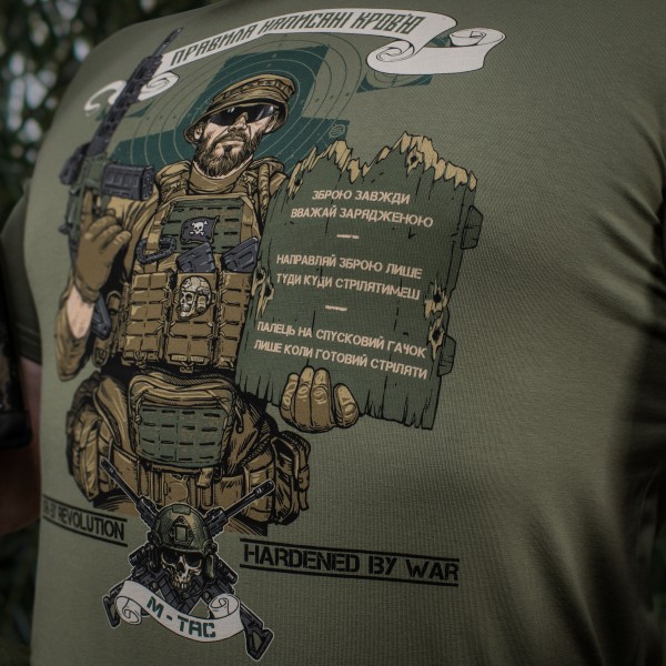 M-Tac футболка Заповіді стрільця Light Olive - 80080038