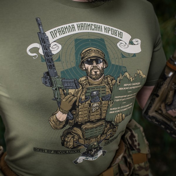 M-Tac футболка Заповіді стрільця Light Olive - 80080038