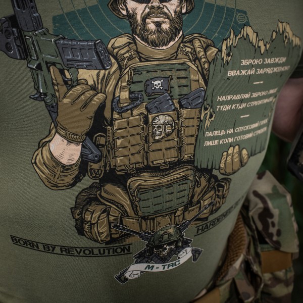M-Tac футболка Заповіді стрільця Light Olive - 80080038