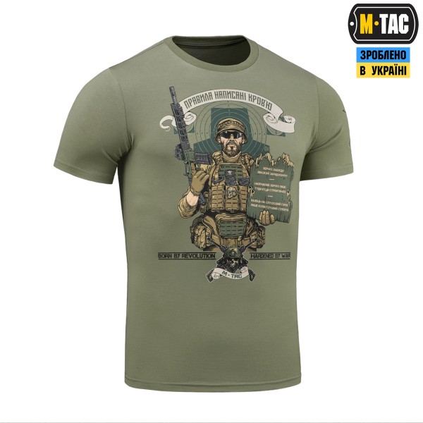 M-Tac футболка Заповіді стрільця Light Olive - 80080038