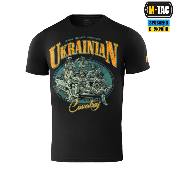M-Tac футболка Ukrainian Cavalry Black - 80097002