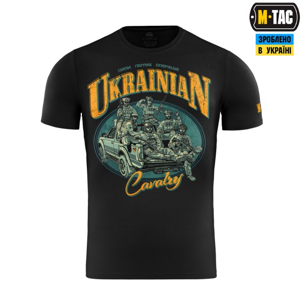 M-Tac футболка Ukrainian Cavalry Black - 80097002 M-Tac футболка Ukrainian Cavalry Black - 80097002