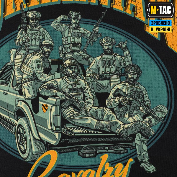 M-Tac футболка Ukrainian Cavalry Black - 80097002 M-Tac футболка Ukrainian Cavalry Black - 80097002
