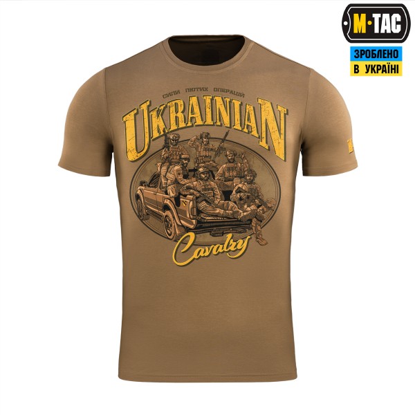 M-Tac футболка Ukrainian Cavalry Coyote Brown - 80097017 M-Tac футболка Ukrainian Cavalry Coyote Brown - 80097017