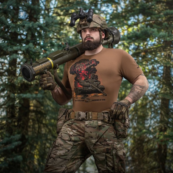 M-Tac футболка Яке їхало, таке здибало Coyote Brown - 80104017