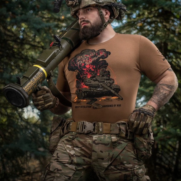 M-Tac футболка Яке їхало, таке здибало Coyote Brown - 80104017