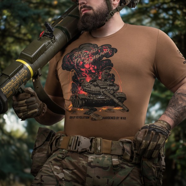 M-Tac футболка Яке їхало, таке здибало Coyote Brown - 80104017