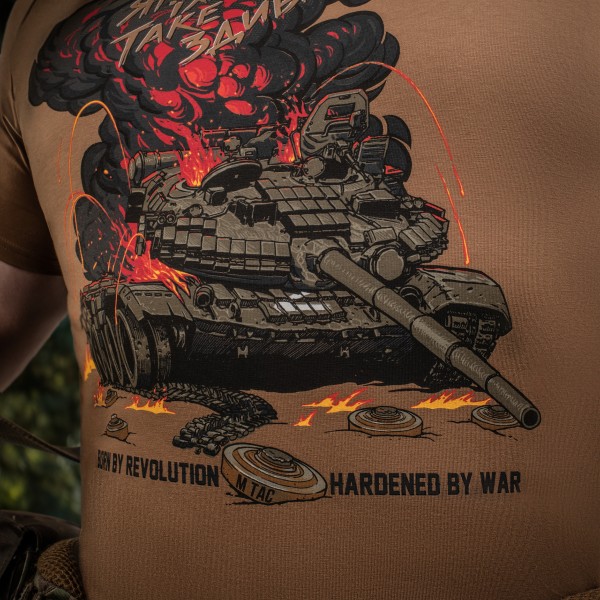 M-Tac футболка Яке їхало, таке здибало Coyote Brown - 80104017