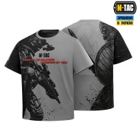 M-Tac футболка Warrior Oversize Light Grey