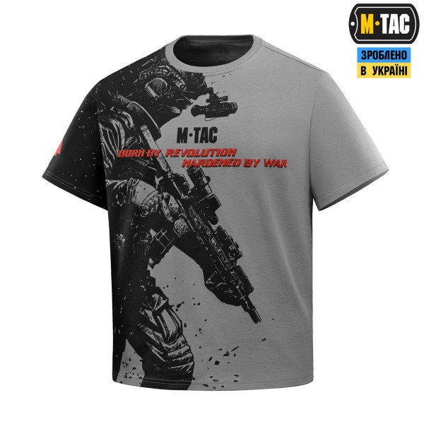 M-Tac футболка Warrior Oversize Light Grey - 80112011 M-Tac футболка Warrior Oversize Light Grey - 80112011