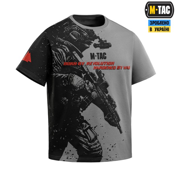 M-Tac футболка Warrior Oversize Light Grey - 80112011 M-Tac футболка Warrior Oversize Light Grey - 80112011