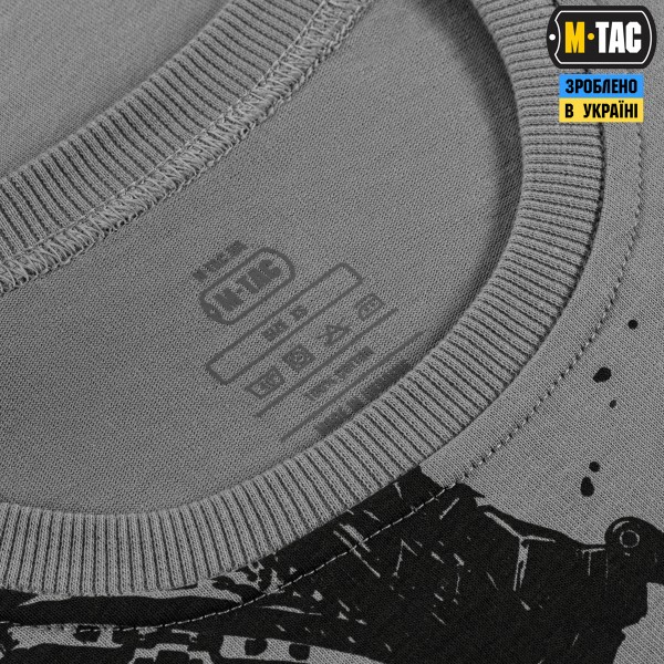 M-Tac футболка Warrior Oversize Light Grey - 80112011 M-Tac футболка Warrior Oversize Light Grey - 80112011