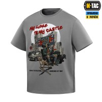M-Tac футболка My Home is my Castle Light Grey