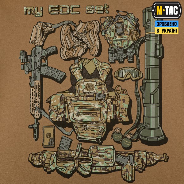 M-Tac футболка My EDC Coyote Brown - 80118017 M-Tac футболка My EDC Coyote Brown - 80118017