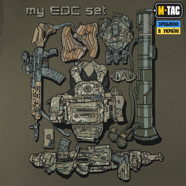M-Tac футболка My EDC Ranger Green - 80118023 M-Tac футболка My EDC Ranger Green - 80118023