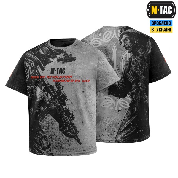 M-Tac футболка Warrior 1919 Oversize Light Grey - 80129011