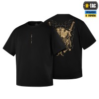 M-Tac футболка Gold Samurai Oversize Oversize Black