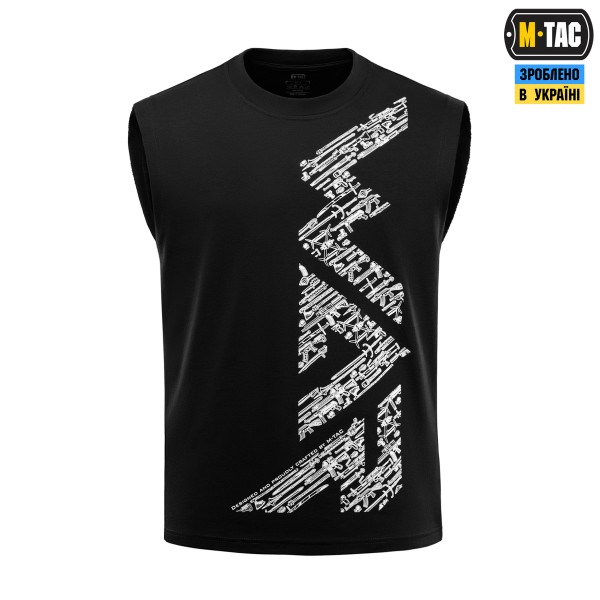 M-Tac футболка безрукавка WAR Cotton Hard Black - 80155002-M M-Tac футболка безрукавка WAR Cotton Hard Black - 80155002-M