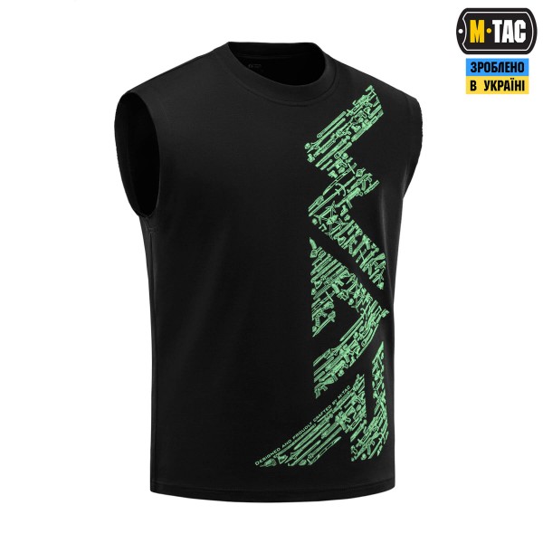 M-Tac футболка безрукавка WAR Cotton Hard Black/Mint - 80155201-M M-Tac футболка безрукавка WAR Cotton Hard Black/Mint - 80155201-M