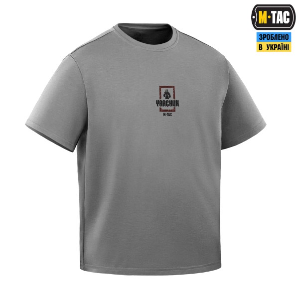 M-Tac футболка Yarchuk Cotton Hard Oversize Light Grey - 80159011-XS