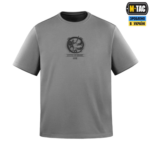 M-Tac футболка Defense Cotton Hard Oversize Light Grey - 80164011-M