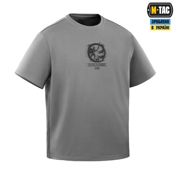 M-Tac футболка Defense Cotton Hard Oversize Light Grey - 80164011-M