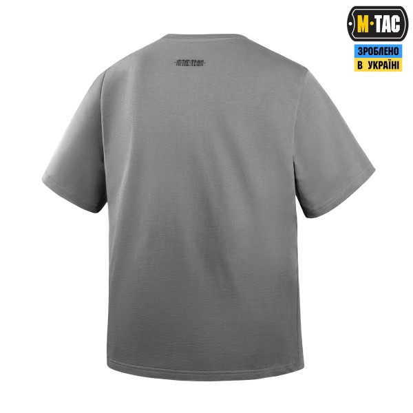 M-Tac футболка Defense Cotton Hard Oversize Light Grey - 80164011-M