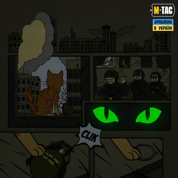 M-Tac футболка Orange Cat Cotton Hard Light Olive - 80165038-S M-Tac футболка Orange Cat Cotton Hard Light Olive - 80165038-S