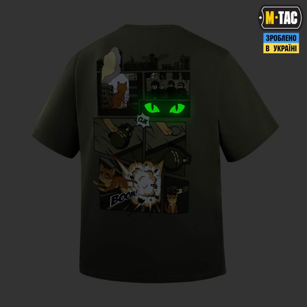 M-Tac футболка Orange Cat Cotton Hard Light Olive - 80165038-S M-Tac футболка Orange Cat Cotton Hard Light Olive - 80165038-S