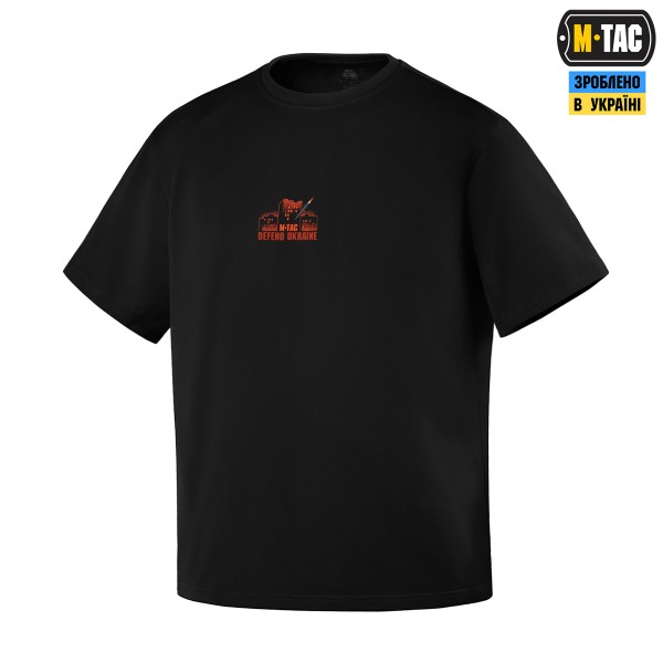 M-Tac футболка russia is a terrorist state Oversize Cotton Hard Black - 80166002-S