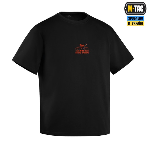 M-Tac футболка russia is a terrorist state Oversize Cotton Hard Black - 80166002-S