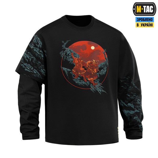 M-Tac свитшот Two Samurai Black - 80179002-L M-Tac свитшот Two Samurai Black - 80179002-L