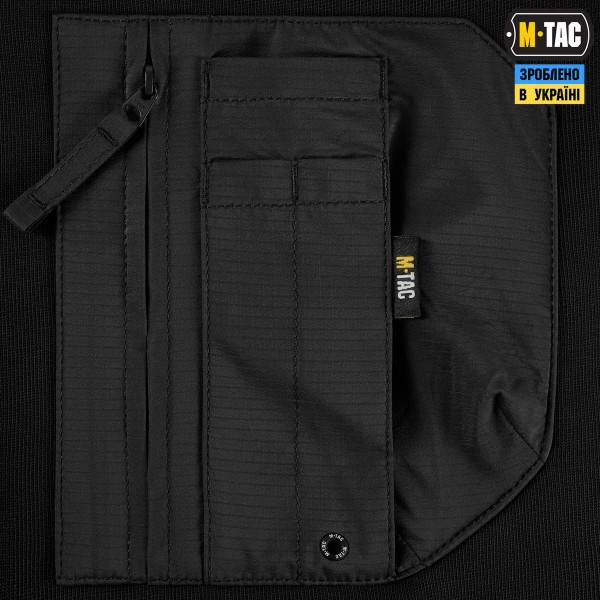 M-Tac світшот Nylon Pocket Cotton Hard Black - 80180002-M M-Tac світшот Nylon Pocket Cotton Hard Black - 80180002-M