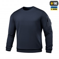 M-Tac свитшот Nylon Pocket Cotton Hard Indigo Blue