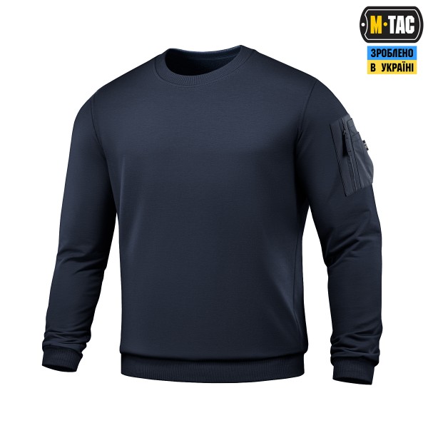 M-Tac світшот Nylon Pocket Cotton Hard Indigo Blue - 80180006-L