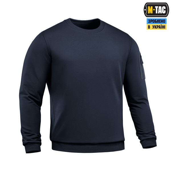 M-Tac світшот Nylon Pocket Cotton Hard Indigo Blue - 80180006-L M-Tac світшот Nylon Pocket Cotton Hard Indigo Blue - 80180006-L