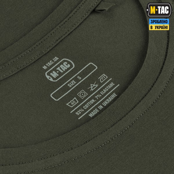 M-Tac футболка 93/7 Summer Comfort Fit Army Olive - 80181062-L M-Tac футболка 93/7 Summer Comfort Fit Army Olive - 80181062-L