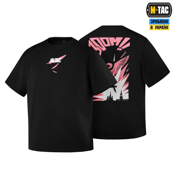 M-Tac футболка Flamingo Cotton Hard Black - 80182002-L