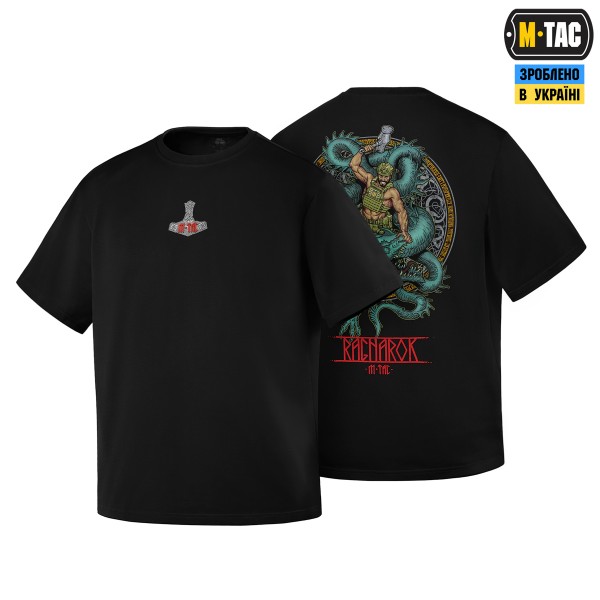 M-Tac футболка Ragnarok Cotton Hard Black - 80184002-L